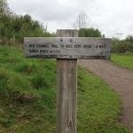 Old Channel Trail sign